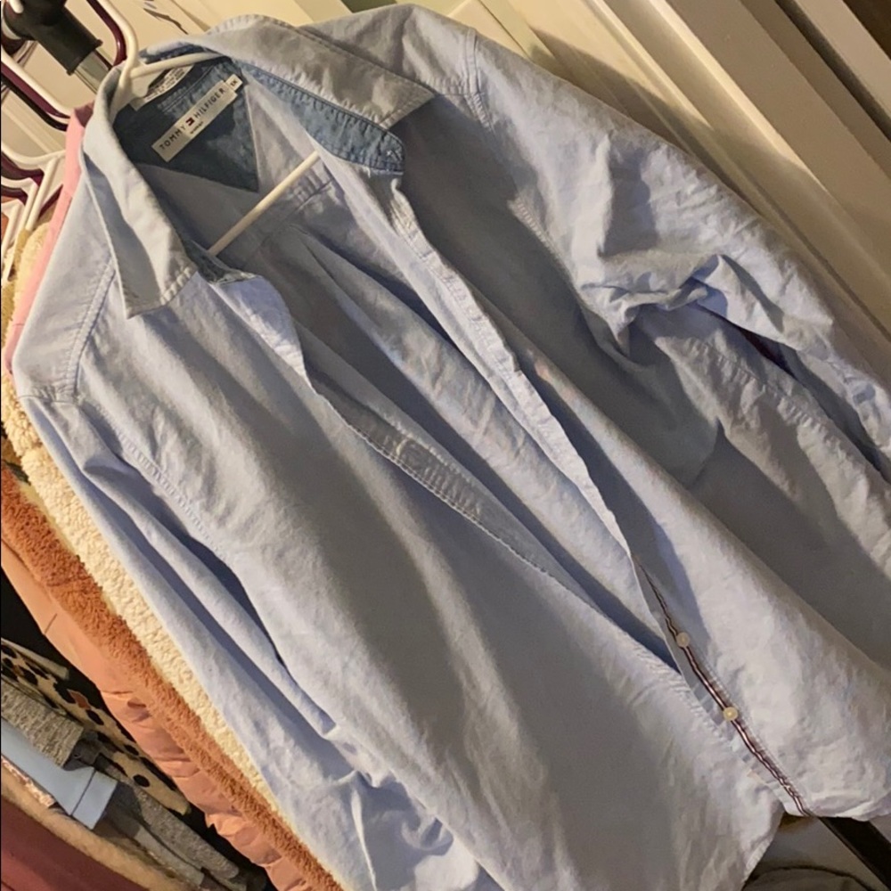 tommy hilfiger button down